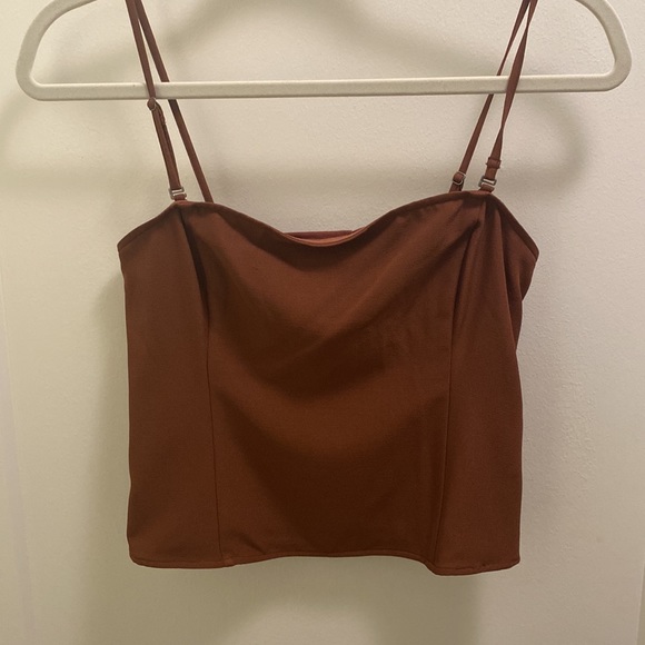 Abercrombie strapless corset top - Picture 2 of 7